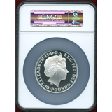 【SOLD】イギリス 2014年 10ポンド(5オンス) 銀貨 ブリタニア NGC PF70UC
