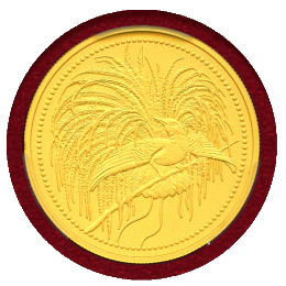 パプアニューギニア 2020年 500キナ 金貨 極楽鳥 PCGS PR70Matte