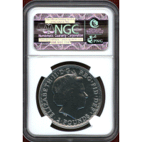 イギリス 2014年 2ポンド 銀貨 ブリタニア NGC MS69PL ER