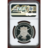 スイス 現代射撃祭 1998年 50フラン 銀貨 シュヴィーツ NGC PF69UCAM