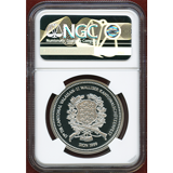 スイス 現代射撃祭 1999年 50フラン 銀貨 シオン NGC PF69UC