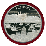 【SOLD】イギリス 2022年 ￡10銀貨 ロンドン景観  NGC PF70UC