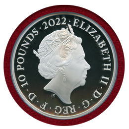 【SOLD】イギリス 2022年 ￡10銀貨 ロンドン景観  NGC PF70UC