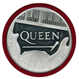 イギリス 2020年 10ポンド(5oz) 銀貨 QUEEN PCGS PR64DCAM