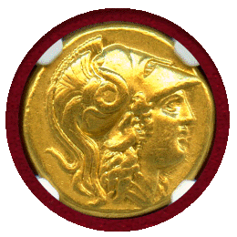 【SOLD】マケドニア王国 (紀元前336-323) アレキサンダー大王 ステーター Ch XF