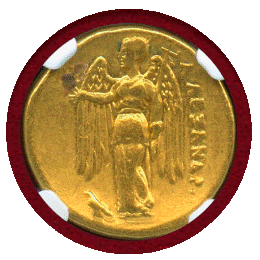 【SOLD】マケドニア王国 (紀元前336-323) アレキサンダー大王 ステーター Ch XF