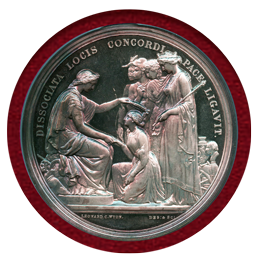 【SOLD】イギリス (1851) 銀メダル ロンドン万国博覧会記念 リストライク MS64