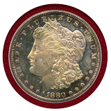 【SOLD】アメリカ 1880-S $1 銀貨 モルガンダラー NGC MS65PL