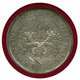【SOLD】 ドイツ ミュンスター1648年 1.25ターラー銀貨 ヴェストファーレン条約 AU55