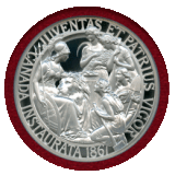 【期間限定】カナダ 2017年 銀メダル リストライク 建国150周年 NGC PF69UC