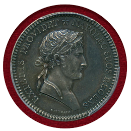 【SOLD】フランス 1804年 ナポレオン1世 銀メダル PCGS SP62