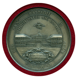 ドイツ バーデン 1955年 銀メダル ルートヴィッヒ・ヴィルヘルム NGC MS63