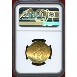 ビザンチン帝国 1059-67 金貨 コンスタンティヌス10世 NGC Ch AU