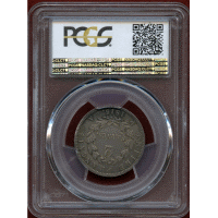 【SOLD】フランス 1815A 2フラン 銀貨 ナポレオン1世 百日天下 PCGS AU50