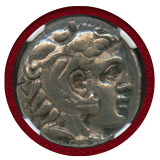 古代ギリシャ カルタゴ領シチリア 300-289BC 4ドラクマ銀貨 ヘラクレス XF