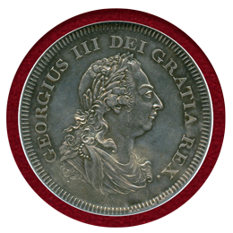 アイルランド 1804年 6シリング銀貨 バンクトークン ジョージ3世 NGC PF63