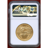 アメリカ 2008年 50ドル 金貨 イーグル NGC MS70