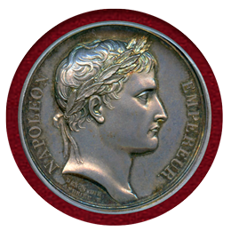 フランス 1804年(AN XⅢ) ナポレオン1世 戴冠記念(コロネーション) 銀メダルSP62