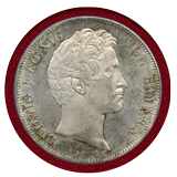 ドイツ バイエルン 1837年 2ターラー 銀貨 Monetary Union MS65