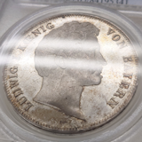 ドイツ バイエルン 1837年 2ターラー 銀貨 Monetary Union MS65