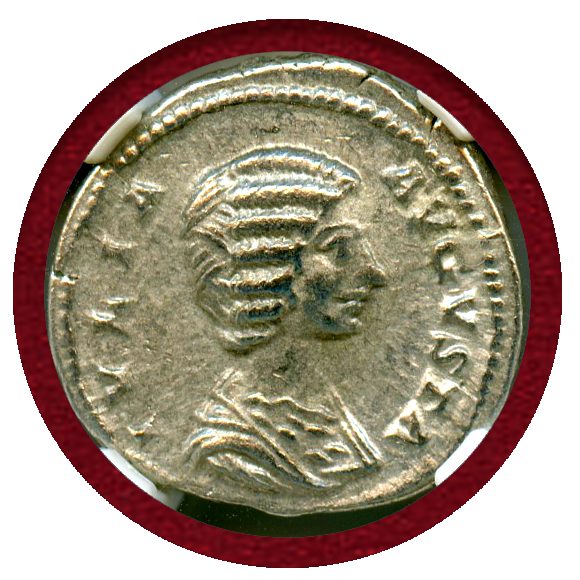JCC | ジャパンコインキャビネット / 古代ローマ 193-217年 デナリウス 銀貨 3枚セット NGC XF～Ch XF