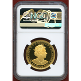 セントヘレナ 2021年 5ポンド 金貨 スリーグレイセス NGC PF70UC