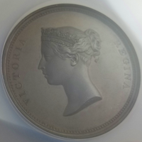 イギリス 1837年 銅メダル ヴィクトリア女王ロンドンシティ訪問記念 NGC MS63BN