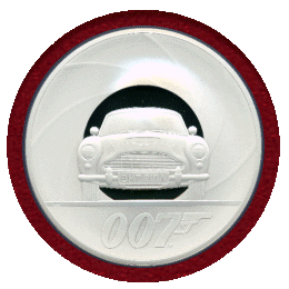 【SOLD】イギリス 2020年 10ポンド 銀貨 James Bond 007 PF70UC