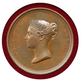 【SOLD】イギリス 1837年 ヴィクトリア 銅メダル W・WYON作