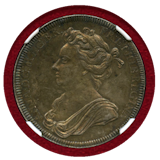 【SOLD】イギリス 1702年 銀メダル アン女王戴冠記念 NGC MS62