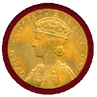 イギリス 1937年 銀銅メダルセット  ジョージ6世戴冠記念