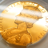 イギリス 1937年 コロネーション金メダル ジョージ6世 戴冠式記念 SP64+