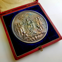 イギリス 1887年 銀メダル ヴィクトリア女王即位50周年記念