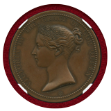 【SOLD】イギリス 1896年 ヴィクトリア女王 W.Wyon作 アート&科学　銅メダル MS63