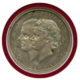 イギリス 1966年 パターン 試作クラウン銀貨 エリザベス2世 NGC SP63