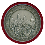 ドイツ ヴュルテンベルク 1905年 射撃祭 銀メダル PCGS MS64