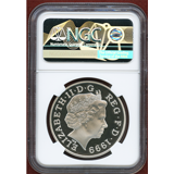 【SOLD】イギリス 1999年 5ポンド 銀貨 ダイアナ NGC PF69UC
