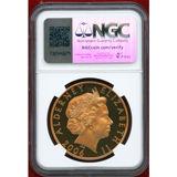 オルダニー 2006年 5ポンド 金貨 エリザベス女王80歳記念 NGC PF69UC