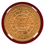 ペルー 1965年 50ソル 金貨 リマ造幣局400周年記念 NGC MS66+