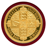 イギリス 2021年 200ポンド(2oz) 金貨 プルーフ ゴシッククラウン 紋章