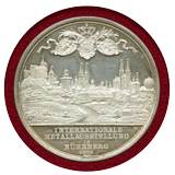 ドイツ ニュルンベルグ 1885年 都市景観 ブロンズ メダル
