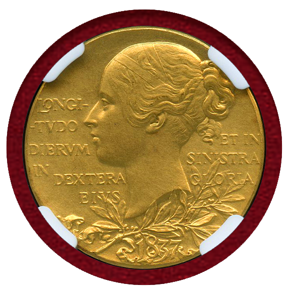JCC | ジャパンコインキャビネット / イギリス 1897年 金/銀メダル ...