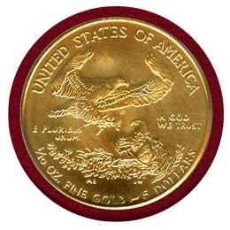 【SOLD】アメリカ 2009年 5ドル金貨 ゴールドイーグル PCGS MS70