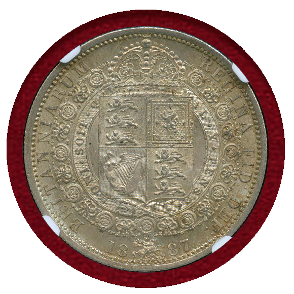 イギリス 1887年 1PENNY NGC MS62 コレクション