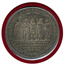 【SOLD】オーストリア ザルツブルク 1682PS ターラー 銀貨 大司教1100周年 MS62