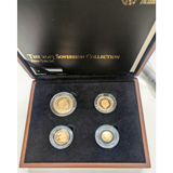 イギリス 2013年 ソブリン プルーフ金貨 エリザベス2世 4枚セットBOX