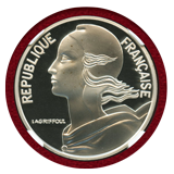フランス 2000年 10フラン 銀貨 NGC PF69UC