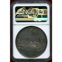 【SOLD】ドイツ ニュルンベルク ND(1688年) ターラー 銀貨 都市景観 NGC AU 55