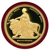 オルダニー ￡5 金貨2枚セット ウナとライオン/スリーグレイセス PCGS PR70DCAM