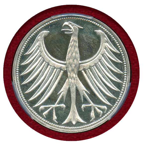 JCC | ジャパンコインキャビネット / ドイツ 1951F 5マルク 銀貨 鷲 